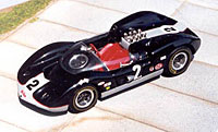 1964 McLaren M1A; Bruce McLaren at Riverside.